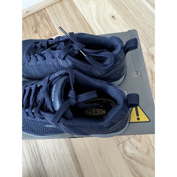KEEN Utility Sparta Women's Athletic Aluminum Safety Toe Work Shoe 7.5W In Navy - Picture 3 of 15